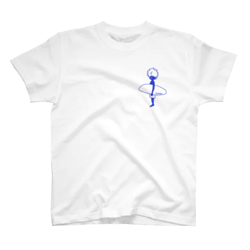 サーフ　バックプリントありなし Regular Fit T-Shirt