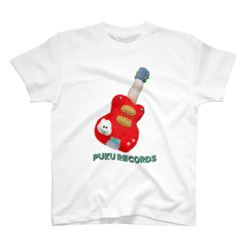 もにゃギターレッド Regular Fit T-Shirt
