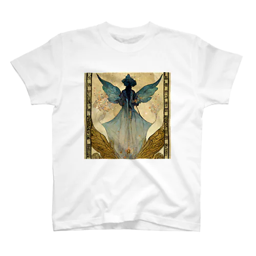 ミュシャ風妖精さん Regular Fit T-Shirt