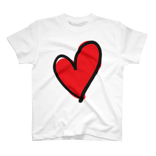 ハート Regular Fit T-Shirt