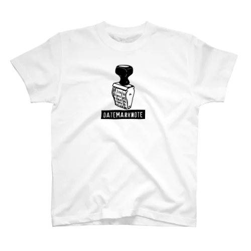 datemarknote stamp logo Regular Fit T-Shirt