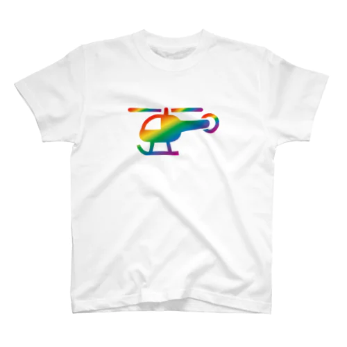 レインボー・ヘリコプター Regular Fit T-Shirt
