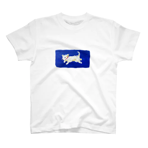 絵の具の愛犬 Regular Fit T-Shirt