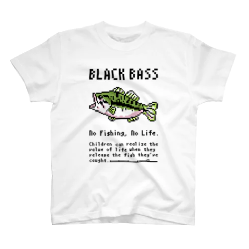 ドット絵のブラックバス Regular Fit T-Shirt