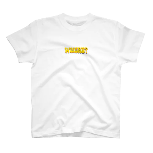 WHERE？ Regular Fit T-Shirt