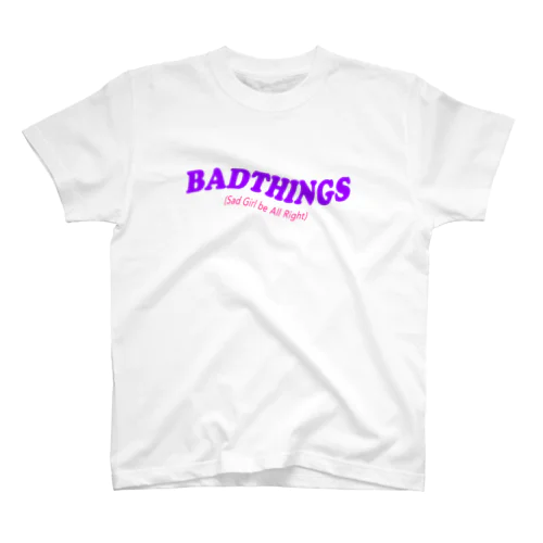 BADTHINGS LOGO GOODS Regular Fit T-Shirt