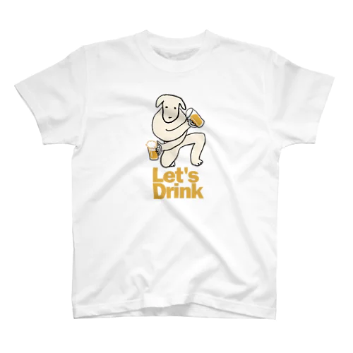 飲まないか（犬） Regular Fit T-Shirt