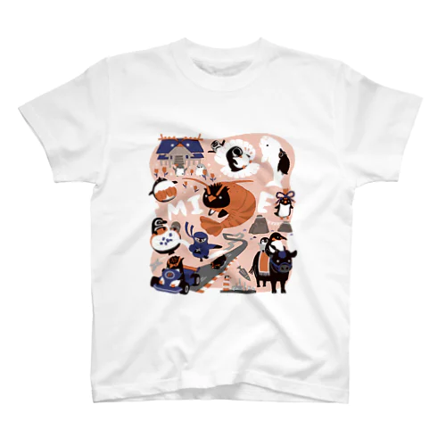 三重ペンギン Regular Fit T-Shirt