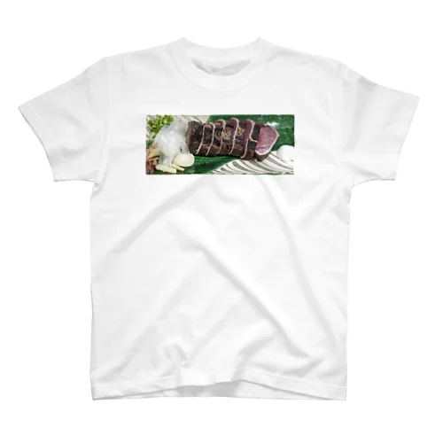 分厚い藁焼き美味しかったです Regular Fit T-Shirt