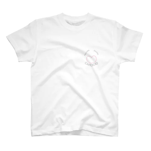 CARDIOID Tシャツ [黒] Regular Fit T-Shirt