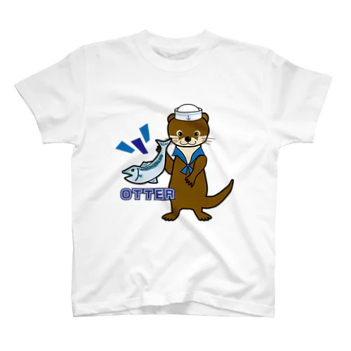 カワウソ・マリン Regular Fit T-Shirt