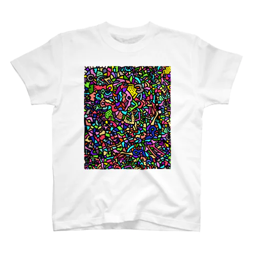 楽しいいぇい Regular Fit T-Shirt