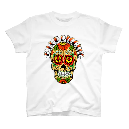 メキシカンスカル Regular Fit T-Shirt