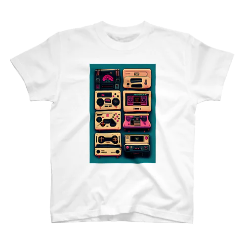 女子専用エモくてレトロな仮想オーディオ機器【lofiアート】 Regular Fit T-Shirt