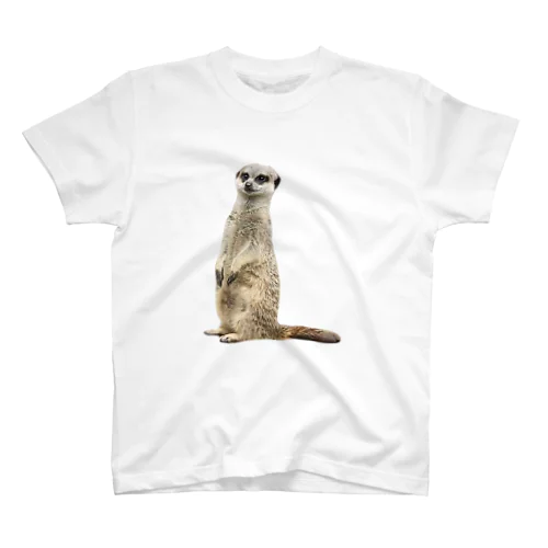 ミーアキャットのナイスなアイテム ほほえみフレンズ Regular Fit T-Shirt