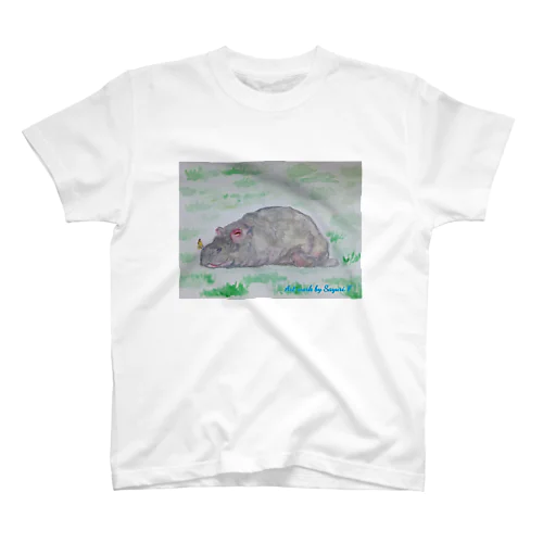 アニマルイラスト Regular Fit T-Shirt