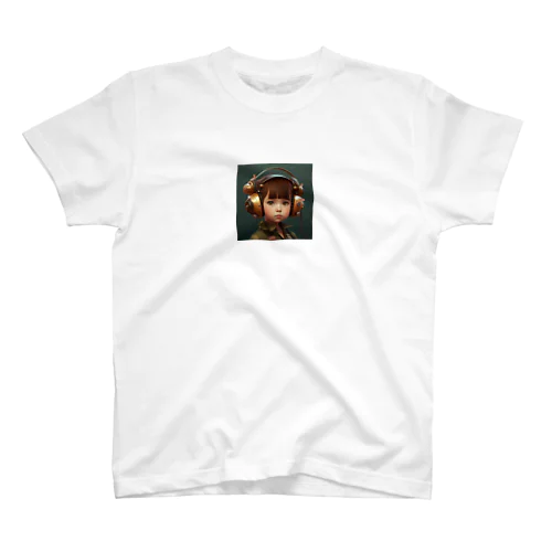  イヤフォン　おんなこ Regular Fit T-Shirt
