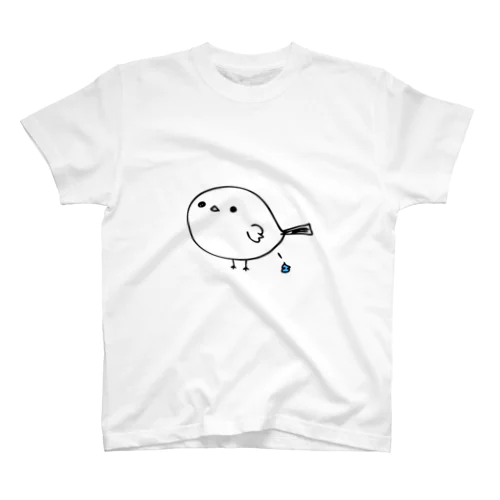 シマエナガさん(blue) Regular Fit T-Shirt