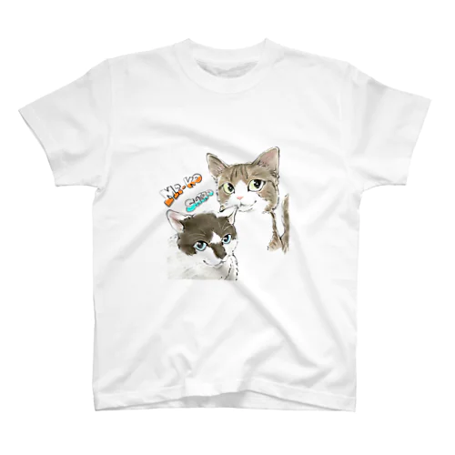 ねこ Regular Fit T-Shirt