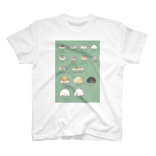 はむけちゅ一覧 Regular Fit T-Shirt