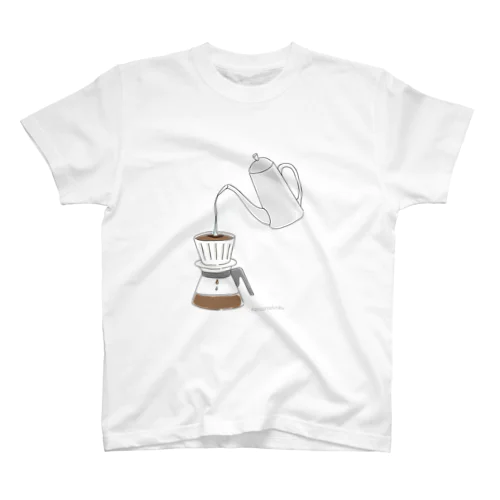 ハンドドリップイラスト Regular Fit T-Shirt