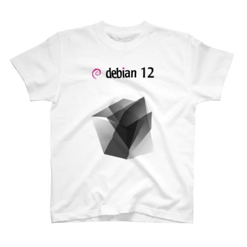Debian12 Bookworm Theme Tシャツ  Regular Fit T-Shirt