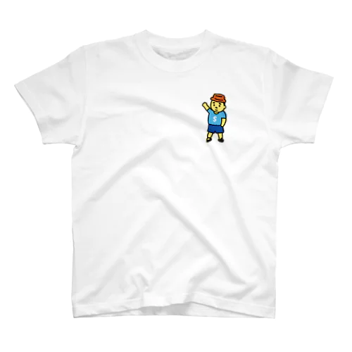麦わらすんちゃんワンポイント Regular Fit T-Shirt
