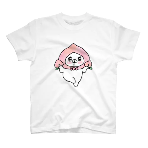 ももも〜ん Regular Fit T-Shirt
