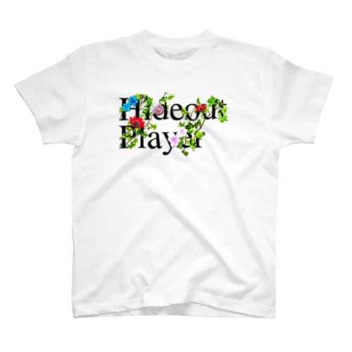 映えT-花と草 Regular Fit T-Shirt