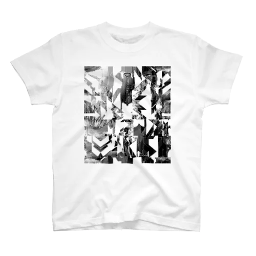 Glitch-Mono Regular Fit T-Shirt