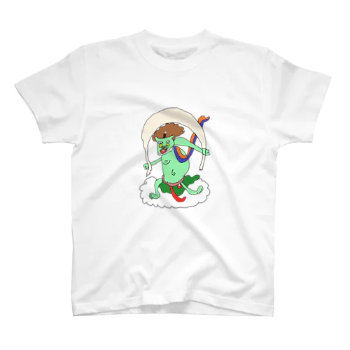 風神（背中雷神） Regular Fit T-Shirt