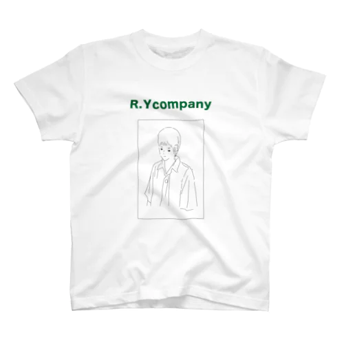 ひとりぼっち君緑 Regular Fit T-Shirt