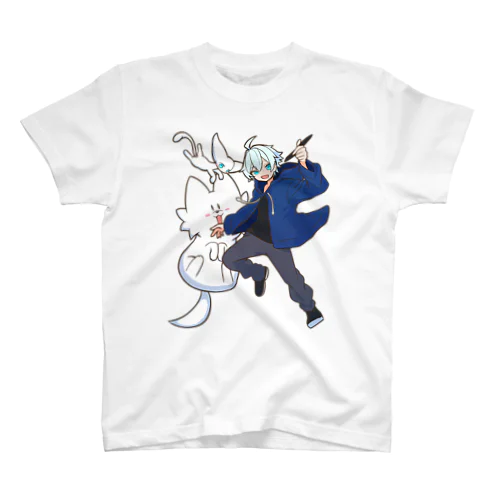 カッキー＆ニャン＆ワン Regular Fit T-Shirt