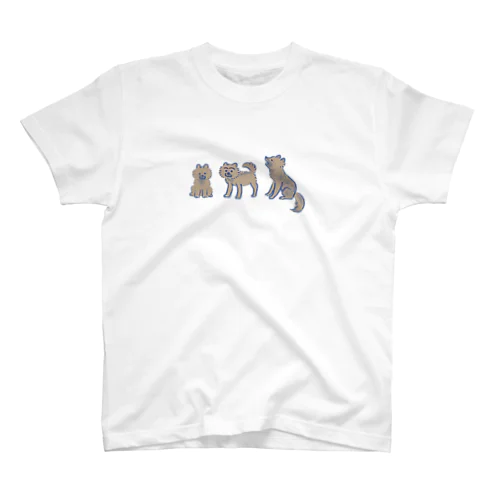 へんてこ犬くまちゃん Regular Fit T-Shirt