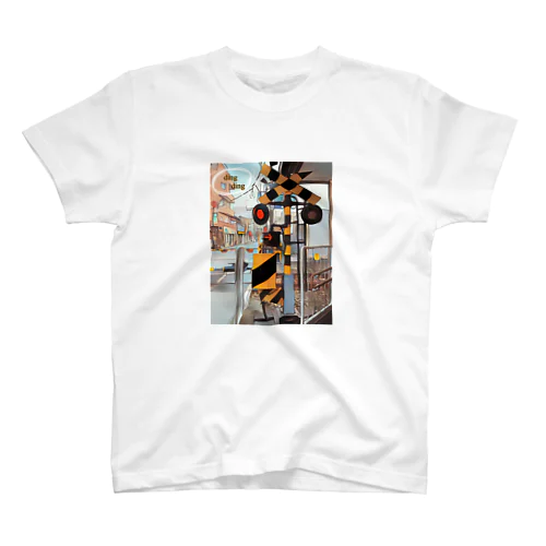 東急大井町線　九品仏駅の踏切　その２ Regular Fit T-Shirt