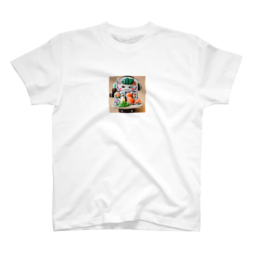 お寿司メカ×かわいいイラストグッズ Regular Fit T-Shirt
