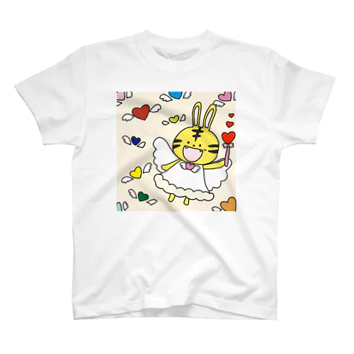 うさタイガー　天使 Regular Fit T-Shirt