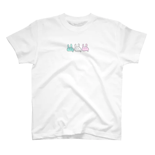 カラフルうさぎ Regular Fit T-Shirt