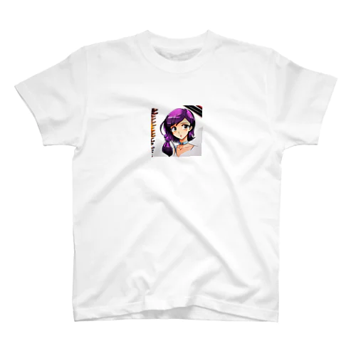 ✨紫髪の女の子・おしゃれイラストコレクション✨ Regular Fit T-Shirt