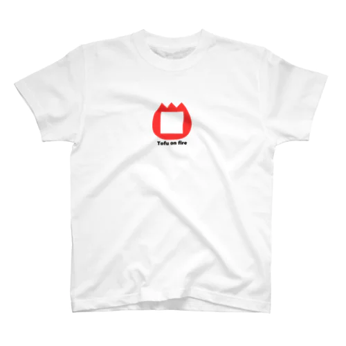 tofu on fire Regular Fit T-Shirt