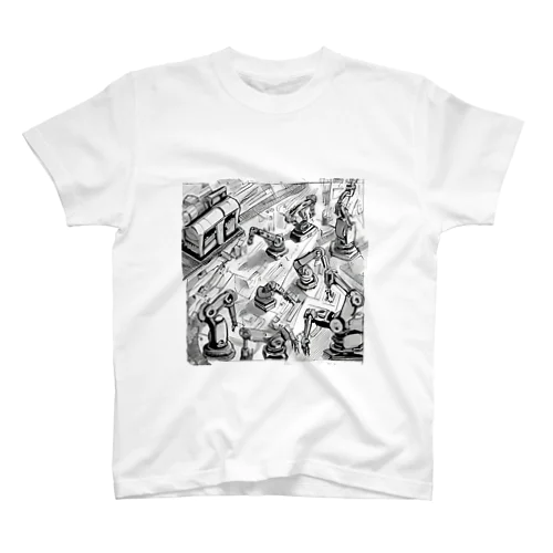 ロボットの美術館　#3 Regular Fit T-Shirt