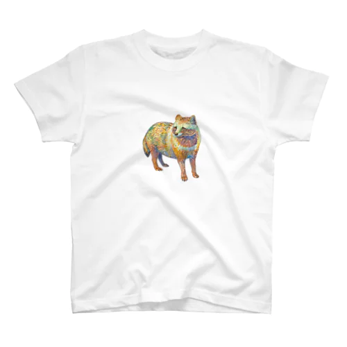 水彩タヌキ Regular Fit T-Shirt