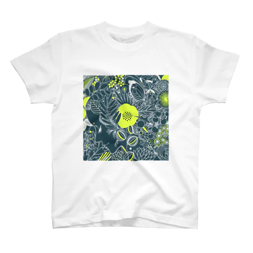 botanical blue Regular Fit T-Shirt
