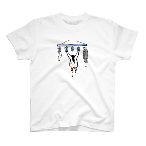 洗濯ペンギン Regular Fit T-Shirt