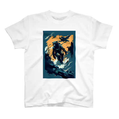 宇宙冒険さるかいな Regular Fit T-Shirt