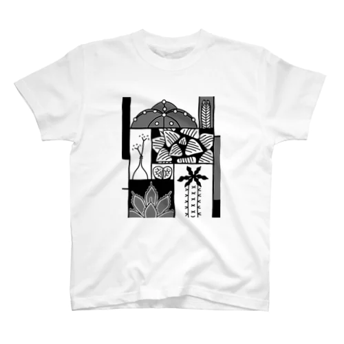 T-29 succulents graffiti Regular Fit T-Shirt