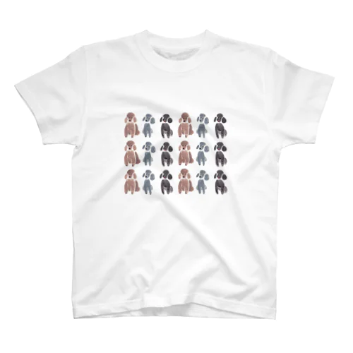 プードル18匹 Regular Fit T-Shirt