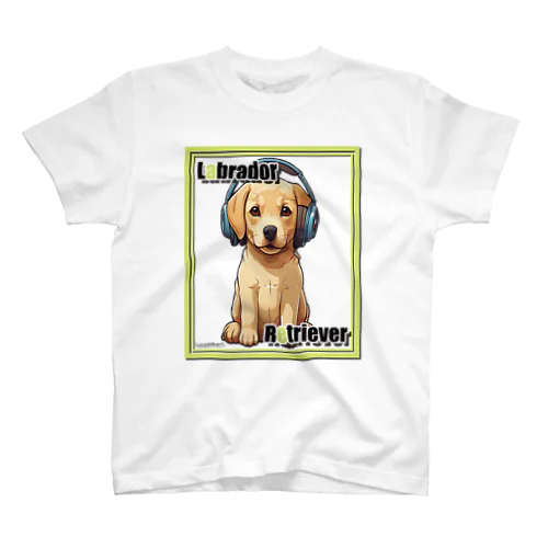 集まれ犬好き / Gathering Dog Lover (Labrador retriever) ロングTシャツ、パーカーなど Regular Fit T-Shirt