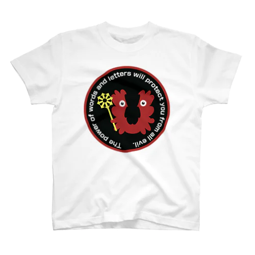 魔除けのタリスマン(タリズマン)BLU-大TARI-BLU Regular Fit T-Shirt