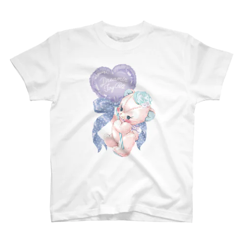 Lavender Balloon Bear Regular Fit T-Shirt